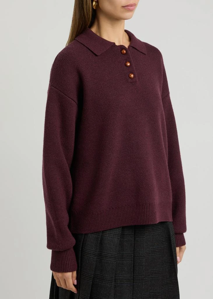 REMAIN BY BIRGER CHRISTENSEN Wool polo jumper 2