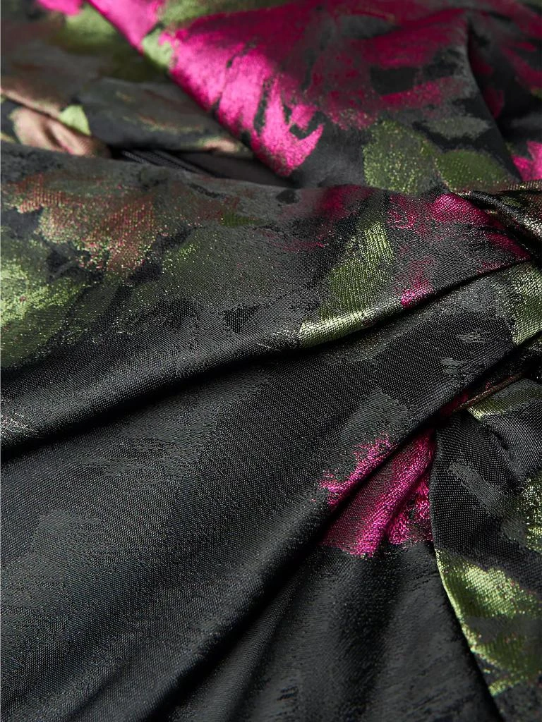 Kay Unger Rosemarie Floral Jacquard Cocktail Dress 7