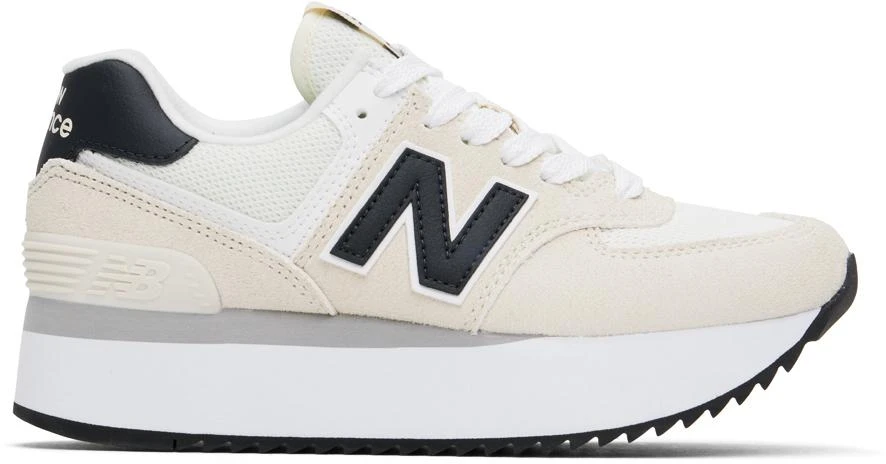 New Balance Beige 574+ Sneakers 1