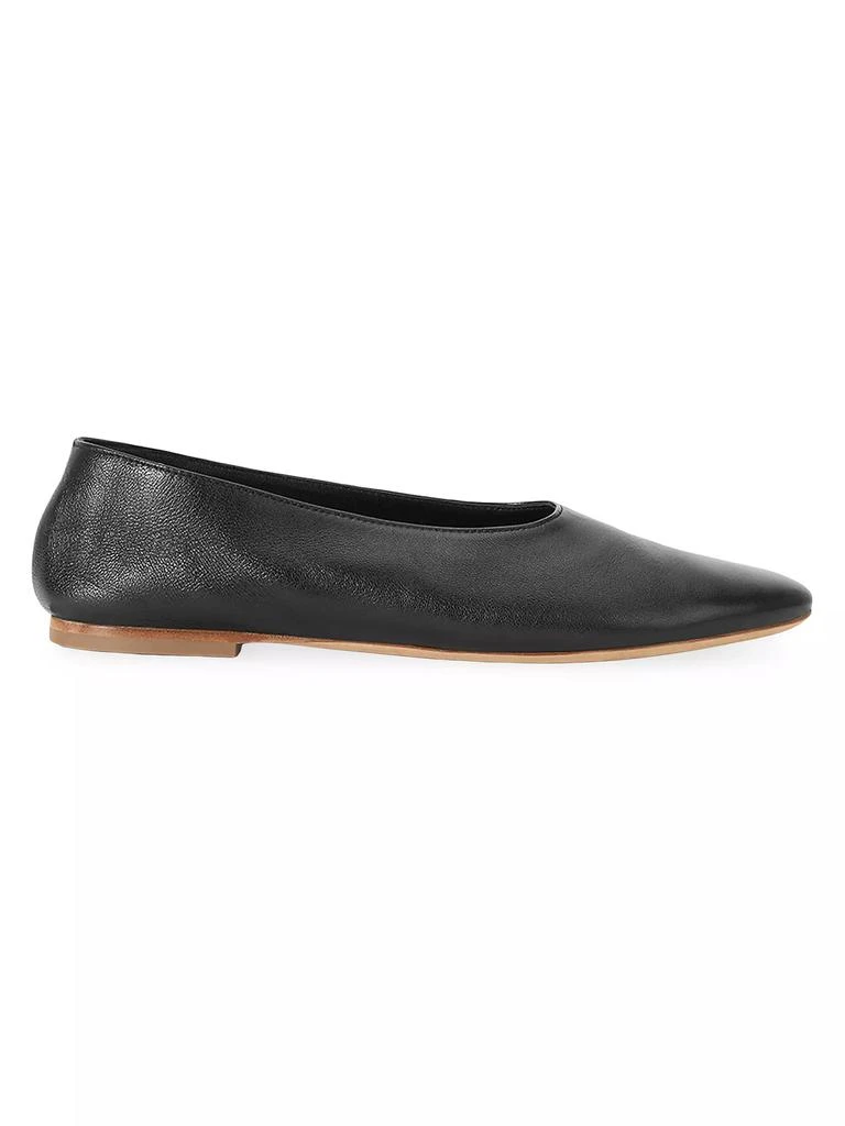 Staud Alba Leather Ballet Flats 1