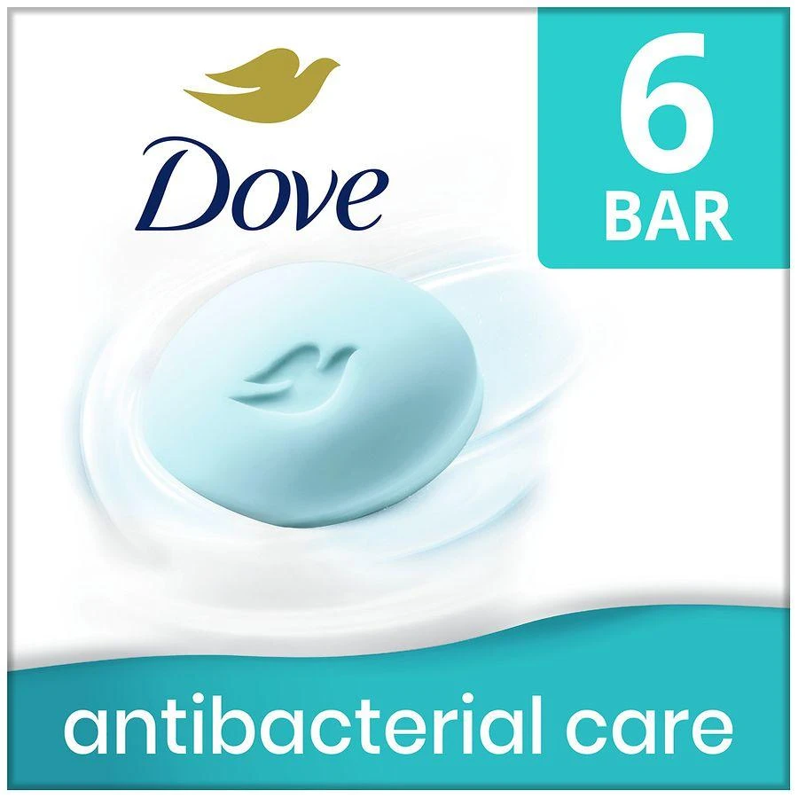 Dove Beauty Bar Soap Antibacterial Care 3