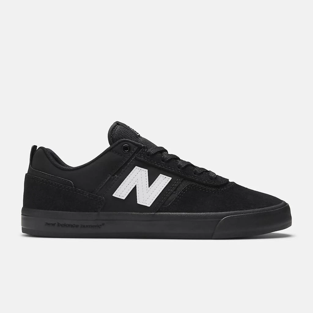 New Balance Men's Numeric Jamie Foy 306 Sneaker In Black Black White 1