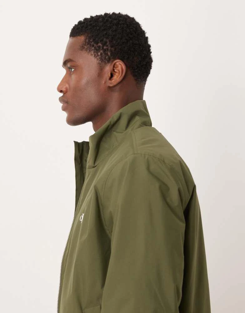 Calvin Klein Calvin Klein Jeans padded ripstop harrington jacket in khaki 4