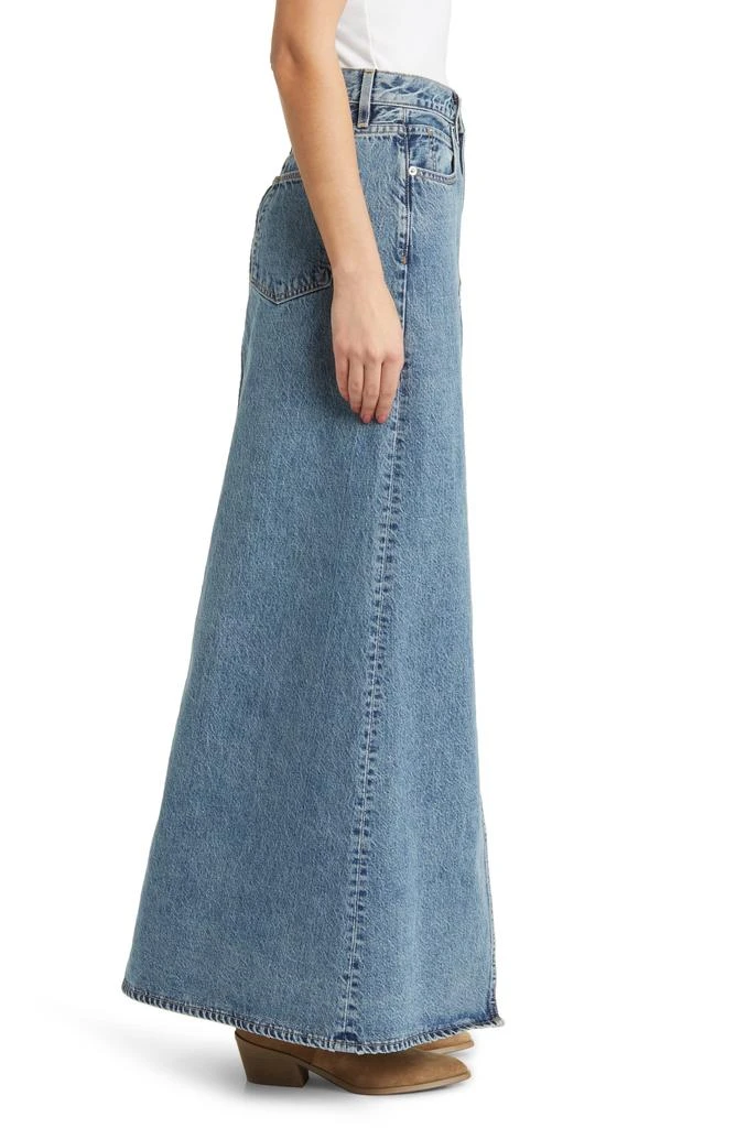 SLVRLAKE Dallas Cotton Denim Maxi Skirt 3