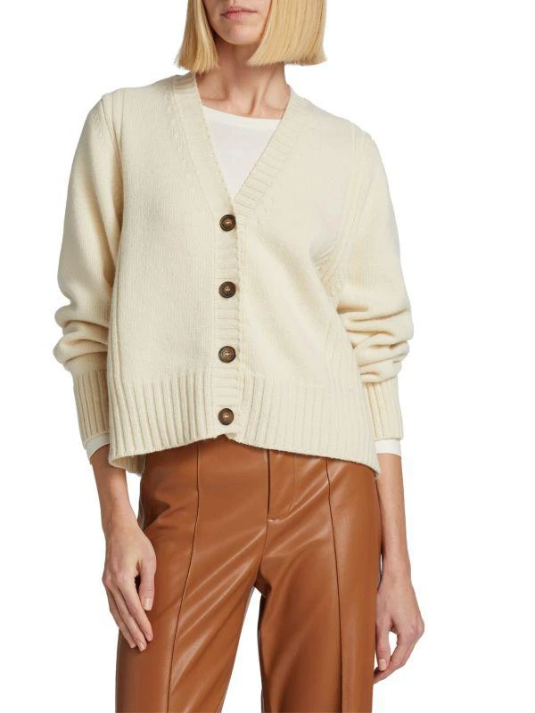Saks Fifth Avenue COLLECTION Merino Wool Cardigan 1