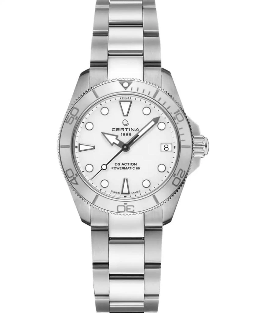 Certina Women's Swiss Automatic DS Action Stainless Steel Bracelet Watch 35mm 1