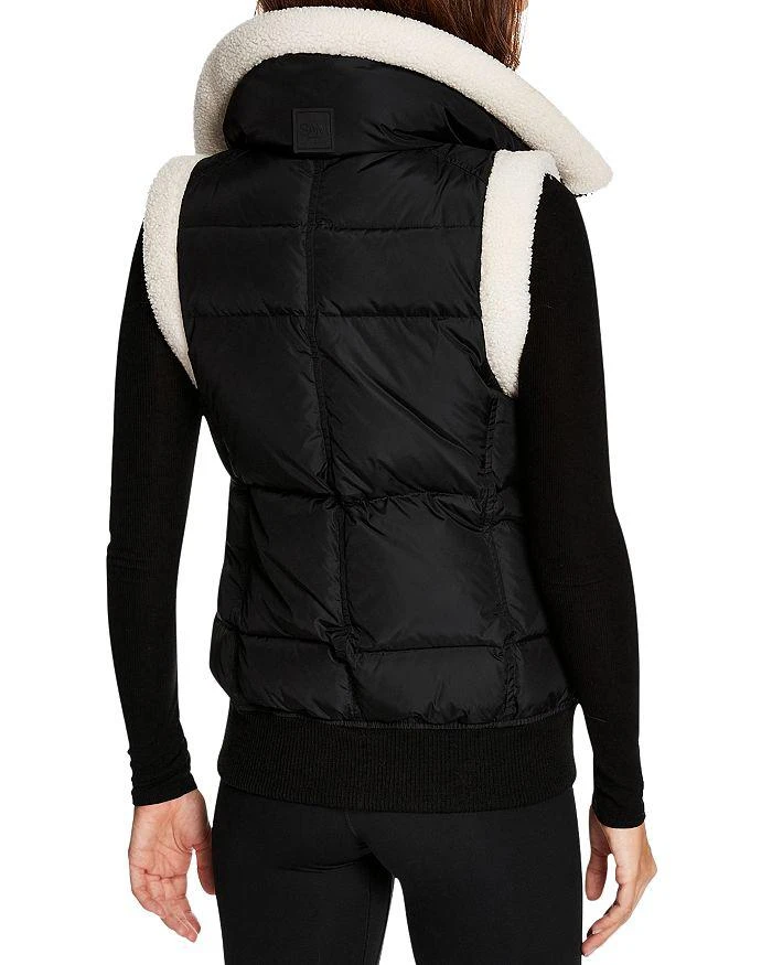 SAM. Billie Sherpa Trim Puffer Vest 8