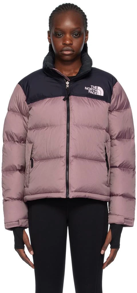 The North Face Black & Purple 1996 Retro Nuptse Down Jacket 1