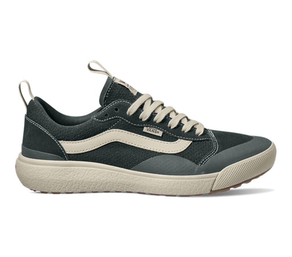 Vans Men's Mte Ultrarange Exo Sneaker In Suede Scarab/oatmeal