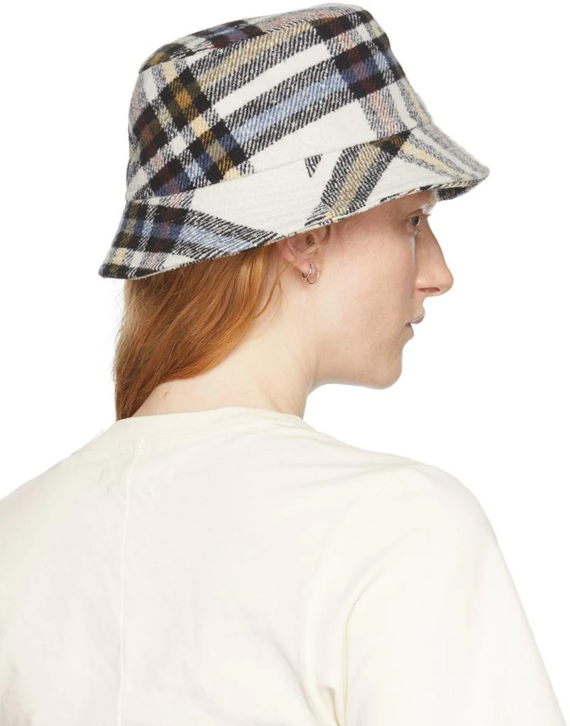 Isabel Marant White Haley Bucket Hat 3