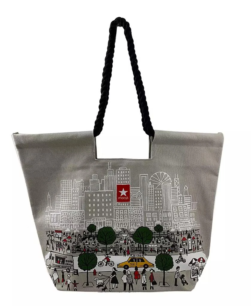 Macy's Chicago Large Canvas Weekender Bag, Created for Macy's 1