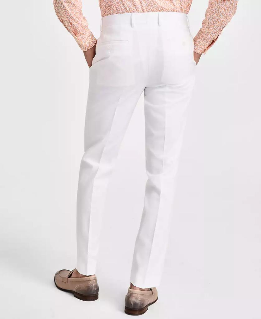 Bar III Men's Slim-Fit Linen Suit Pants, Exclusively at Macy's