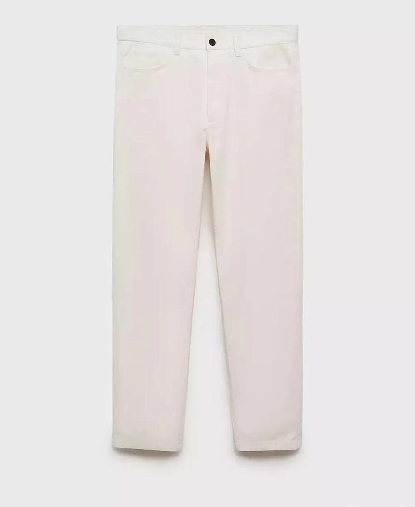 Mango Men's Regular-Fit Corduroy Pants 2