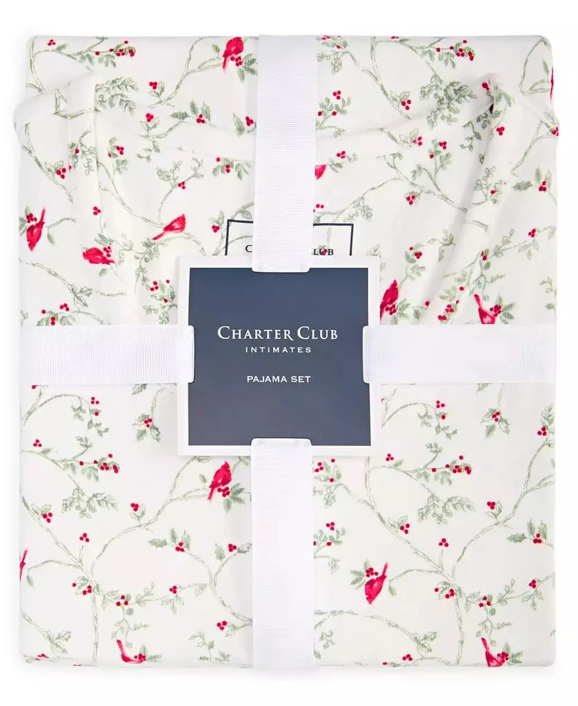 Charter Club Women's 2-Pc. Printed Long-Sleeve Packaged Pajamas Set, Created for Macy's 2