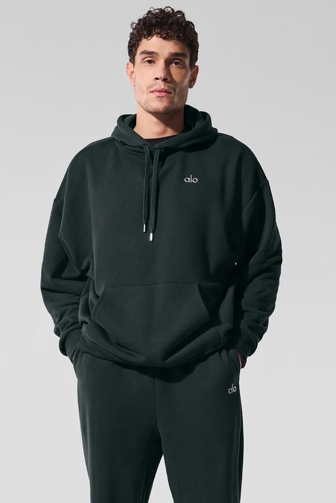 Alo Accolade Hoodie - Charcoal Green - Hoodies - Compare Prices