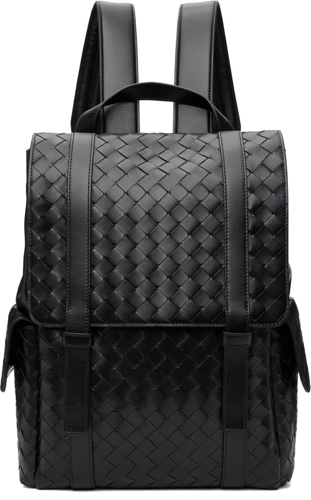 Bottega Veneta Black Back-To-School Backpack 1
