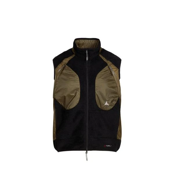 ROA Sleeveless jacket with high collar