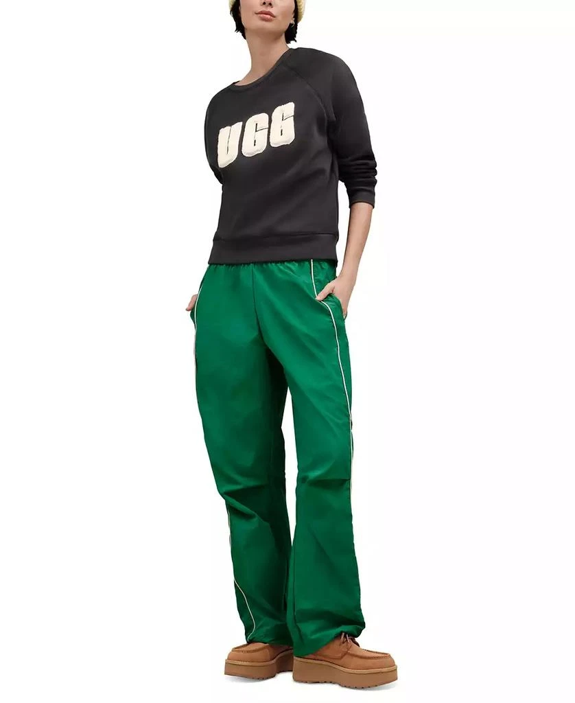UGG Women's The Madeline Fuzzy-Logo Crewneck Sweatshirt 1