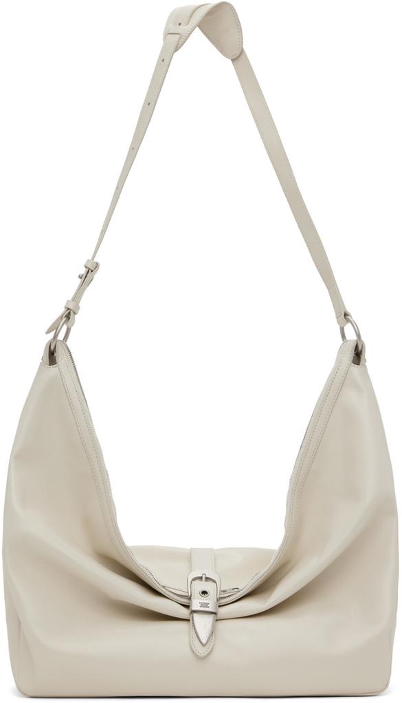 Marge Sherwood Beige Belted Bag