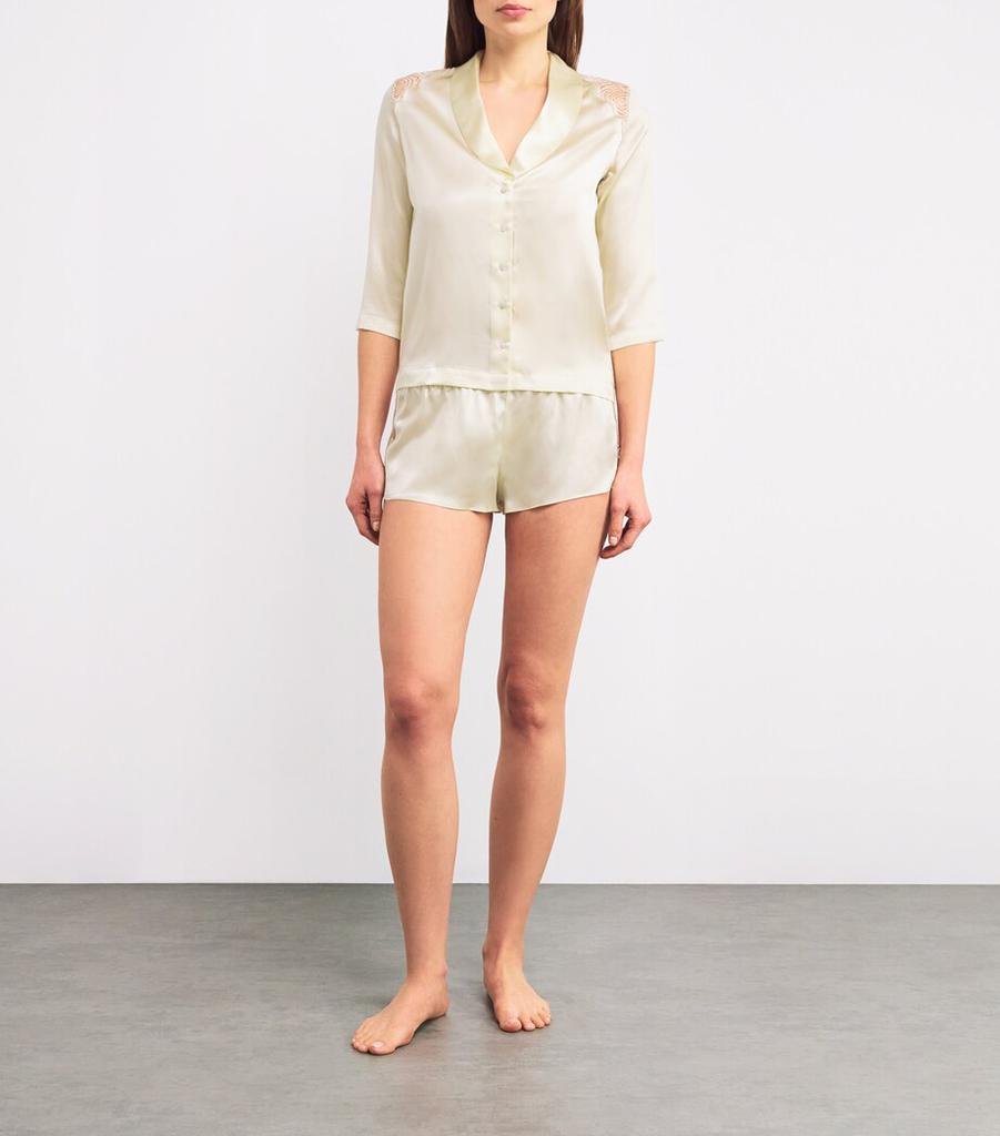 GILDA & PEARL Silk Pyjama Shirt