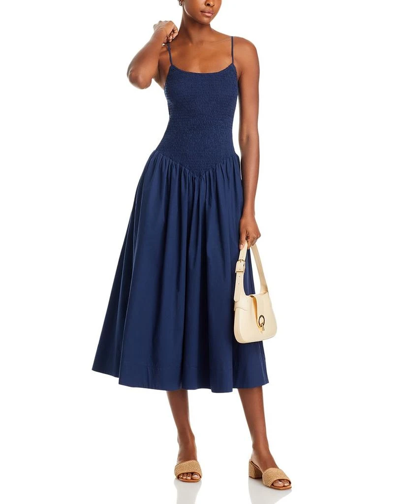 Lucy Paris Hazel Smocked Dropped Waist Dress 3