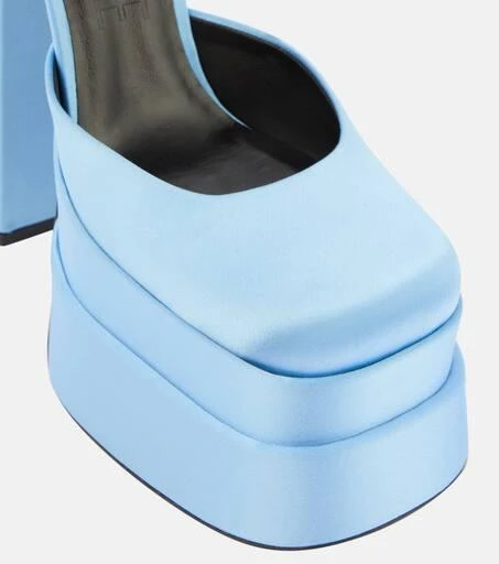 Versace Medusa Aevitas satin platform pumps 6