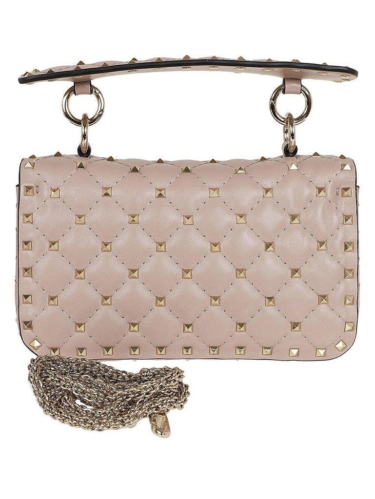 Valentino Garavani Rockstud Spike Small Top Handle Bag