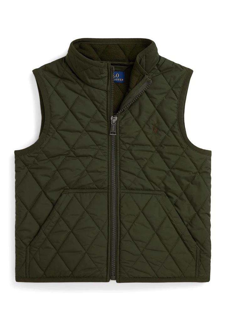 Ralph Lauren Boys 2-7 Fleece-Lined Quilted Vest