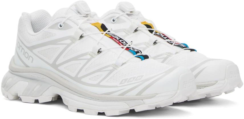 Salomon White XT-6 Sneakers 4