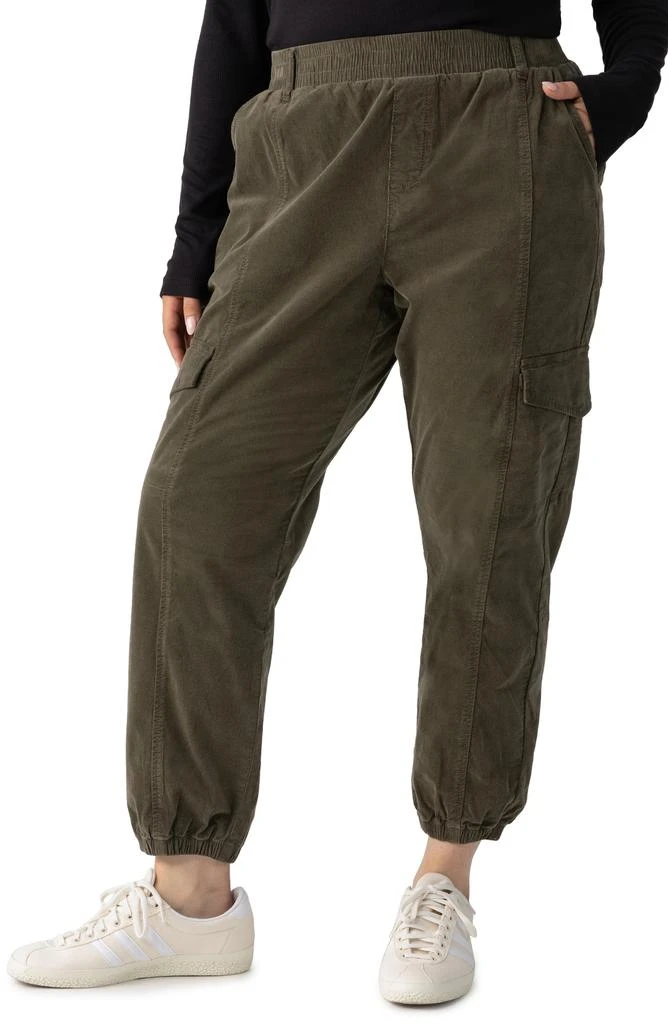 Sanctuary Relaxed Rebel Stretch Cotton Cargo Joggers