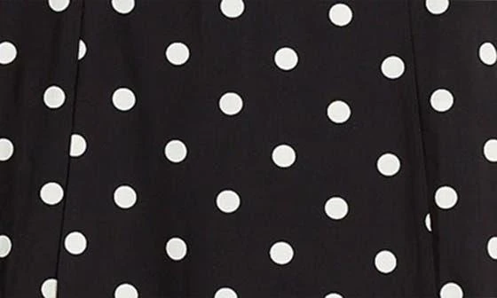 Madewell Polka Dot Flutter Sleeve Dress 7