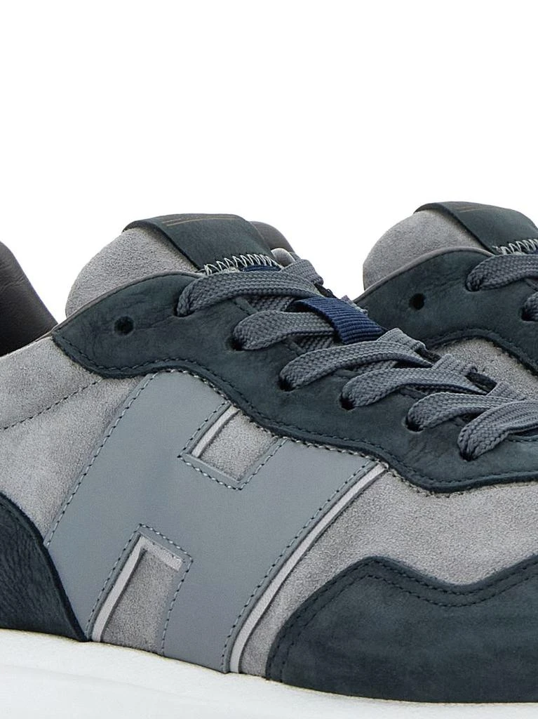 hogan H601 LEATHER SNEAKERS 4