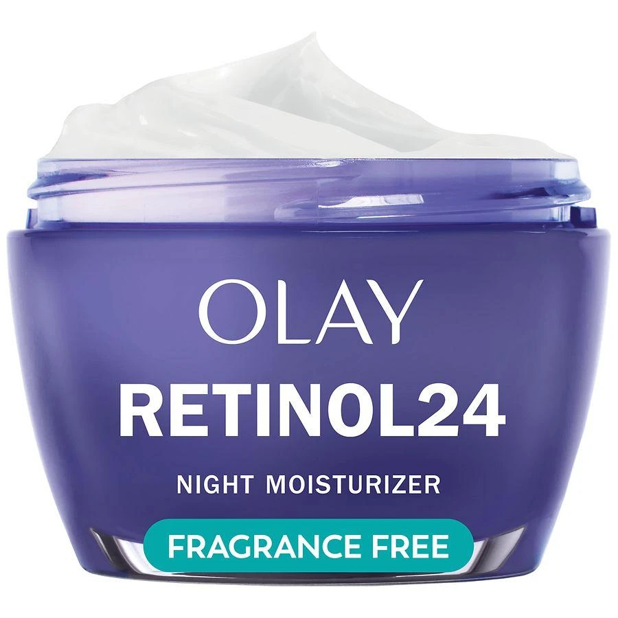 Olay Face Moisturizer, Anti-Aging Night Face Cream Fragrance Free 1