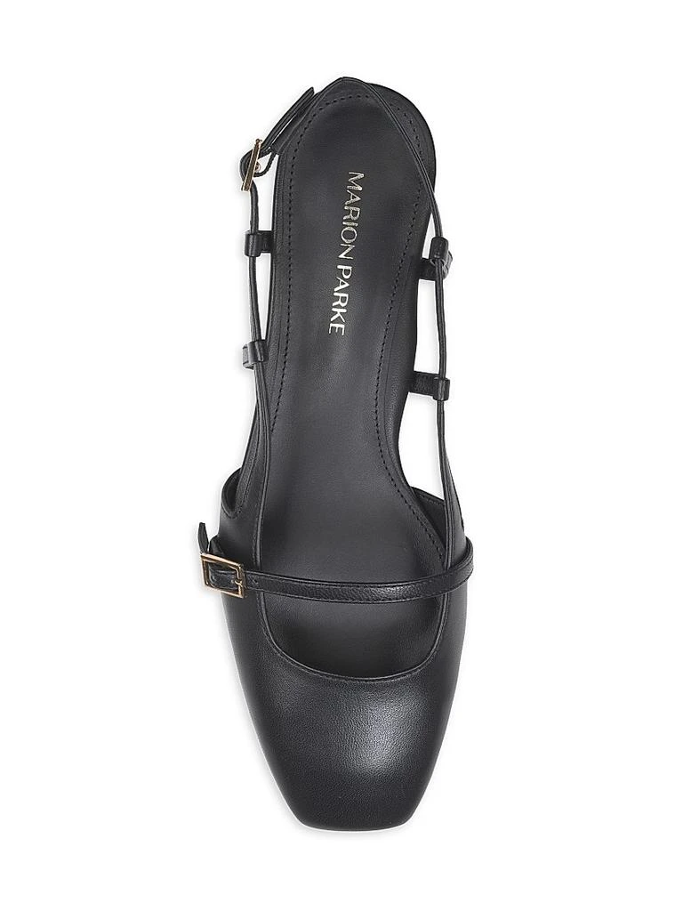 Marion Parke Mary Jane Sling Flats 3