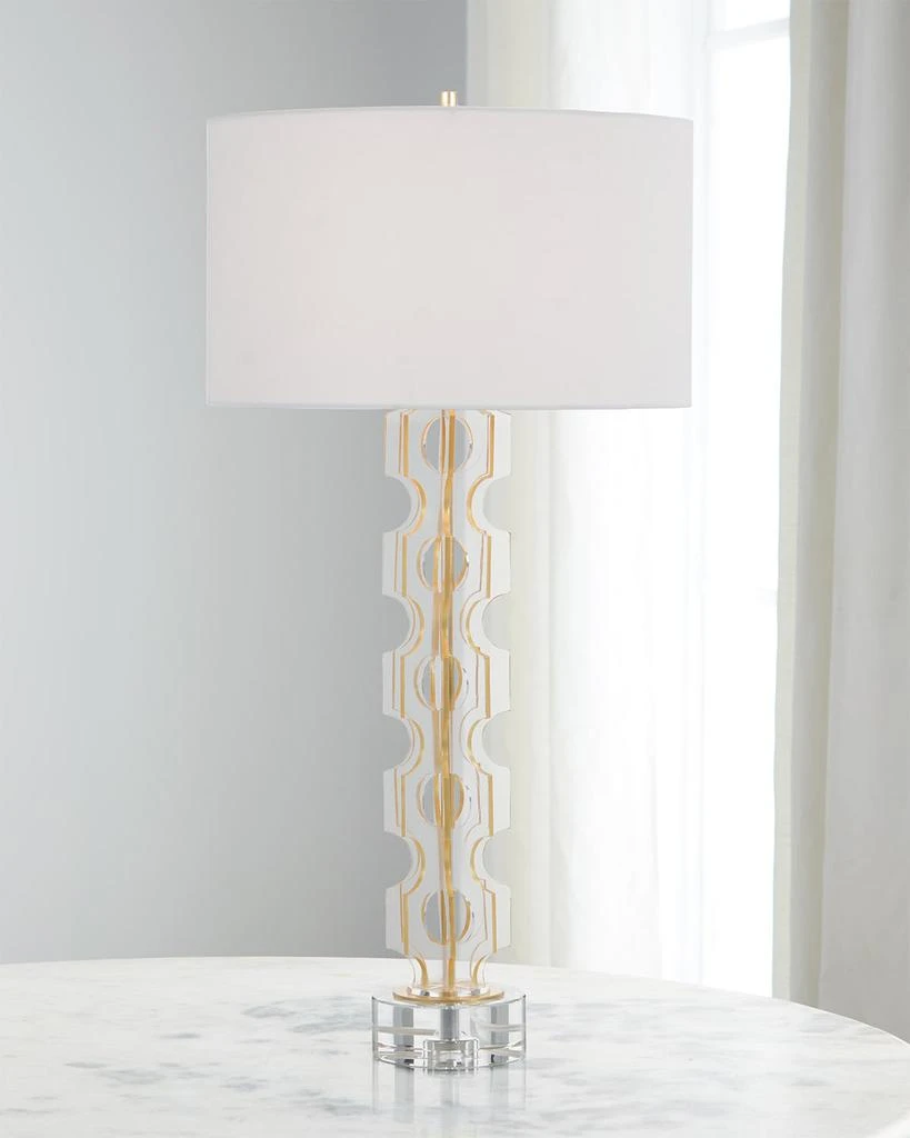 John Richard Acrylic Table Lamp 2