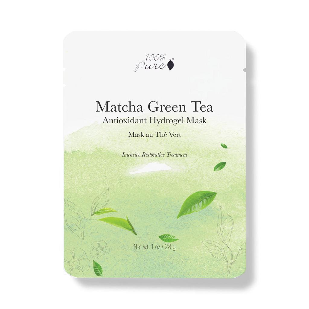 100% Pure Matcha Green Tea Antioxidant Hydrogel Mask