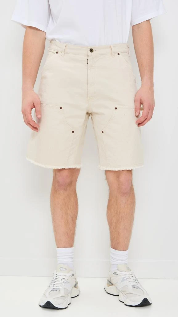 MAISON MARGIELA Canvas Workwear Shorts 10" 6