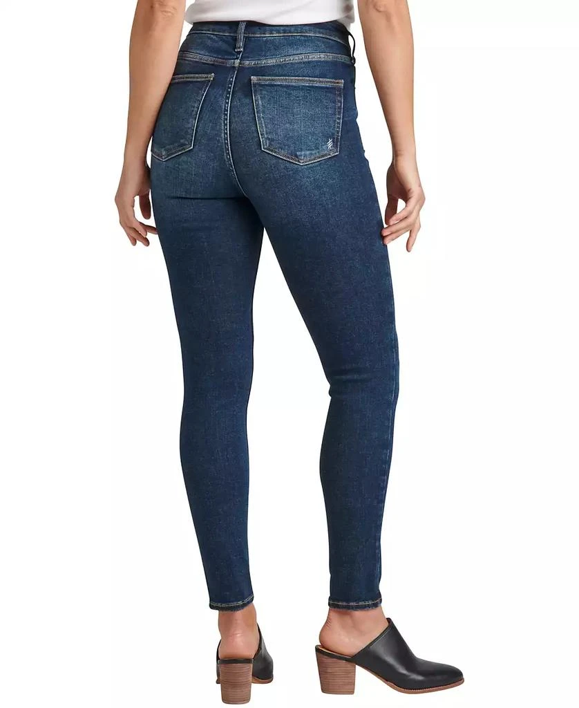 Silver Jeans Co. Women's Infinite Fit ONE SIZE FITS FOUR High Rise Skinny Jeans 10
