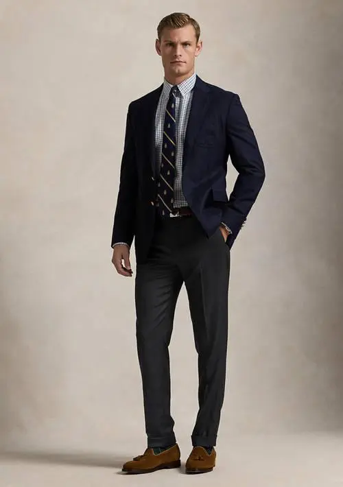 Ralph Lauren Classic Fit Tattersall Oxford Shirt 4