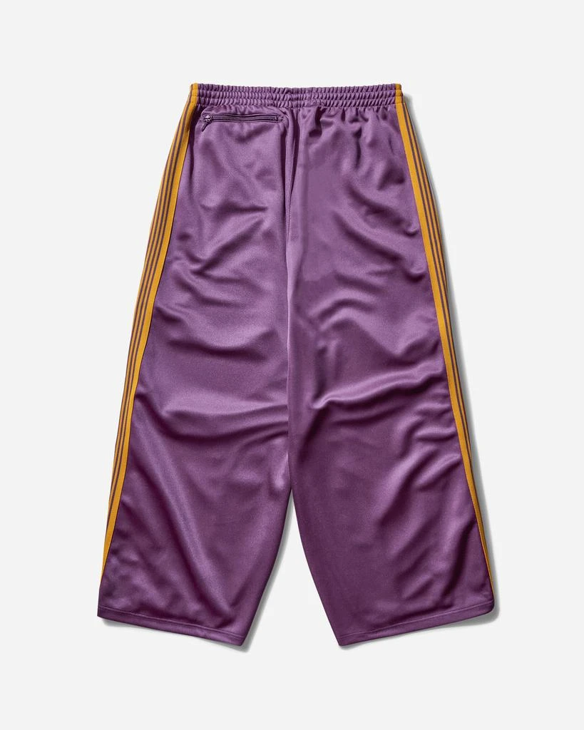 Needles Men's HD Poly Smooth Track Pants Purple 2