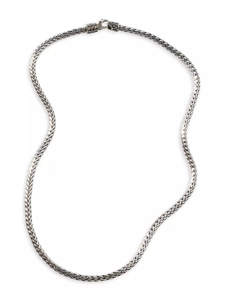 John Hardy Classic Chain Sterling Silver Slim Necklace 4