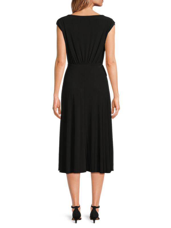 TASH + SOPHIE Belted Midi Dress