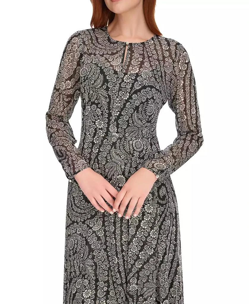 Shop Women's Printed Long-Sleeve Fit & Flare Dress on Sale at BeyondStyle   Get 44% Off Women's Printed Long-Sleeve Fit & Flare Dress with Limited-Time  Flash Deals, Exclusive Discounts, and Special Offers.