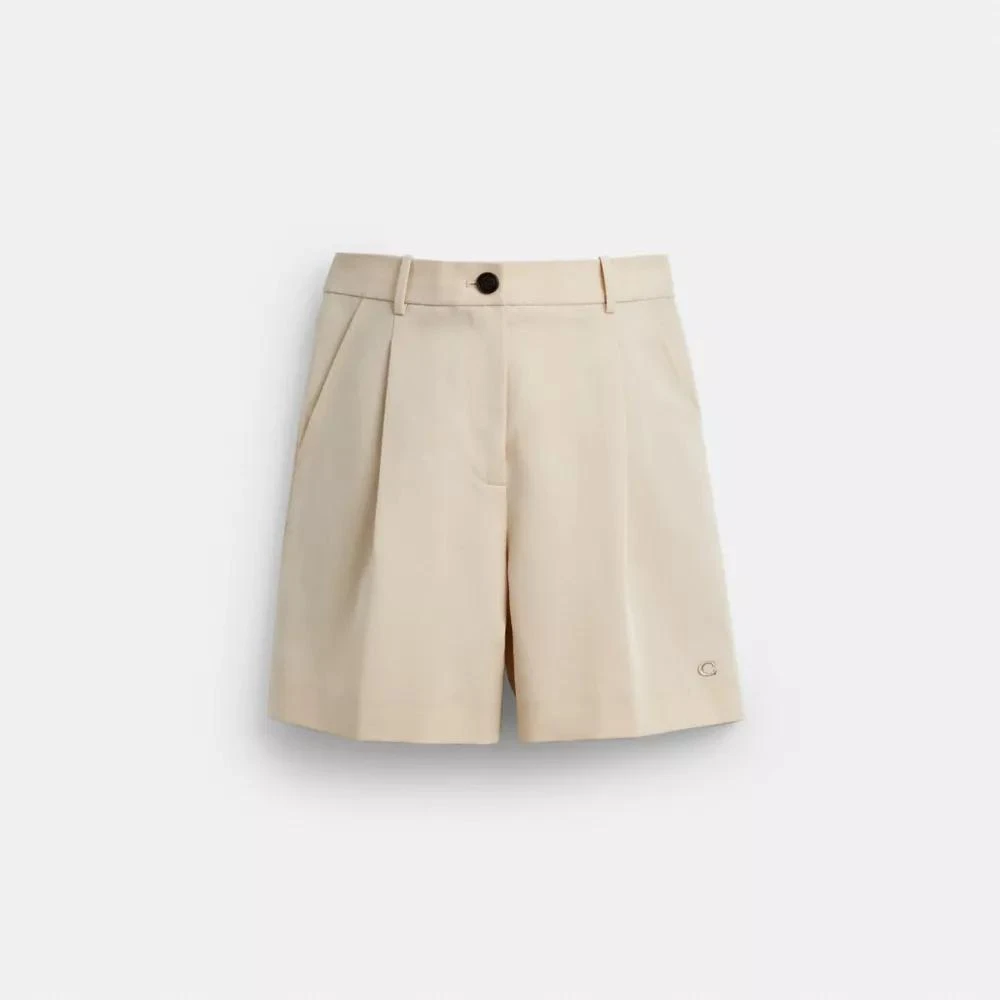 Coach Tailored Shorts In Recycled Polyester