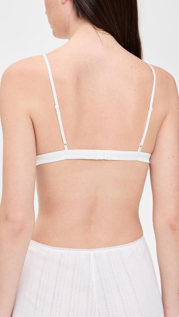 ANINE BING Eldra Triangle Bra