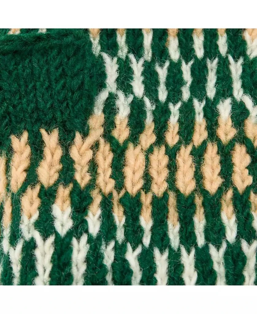 Feelgoodz Women s Artisan Hand-Knit Adirondack Winter Wool Half Mitten 3