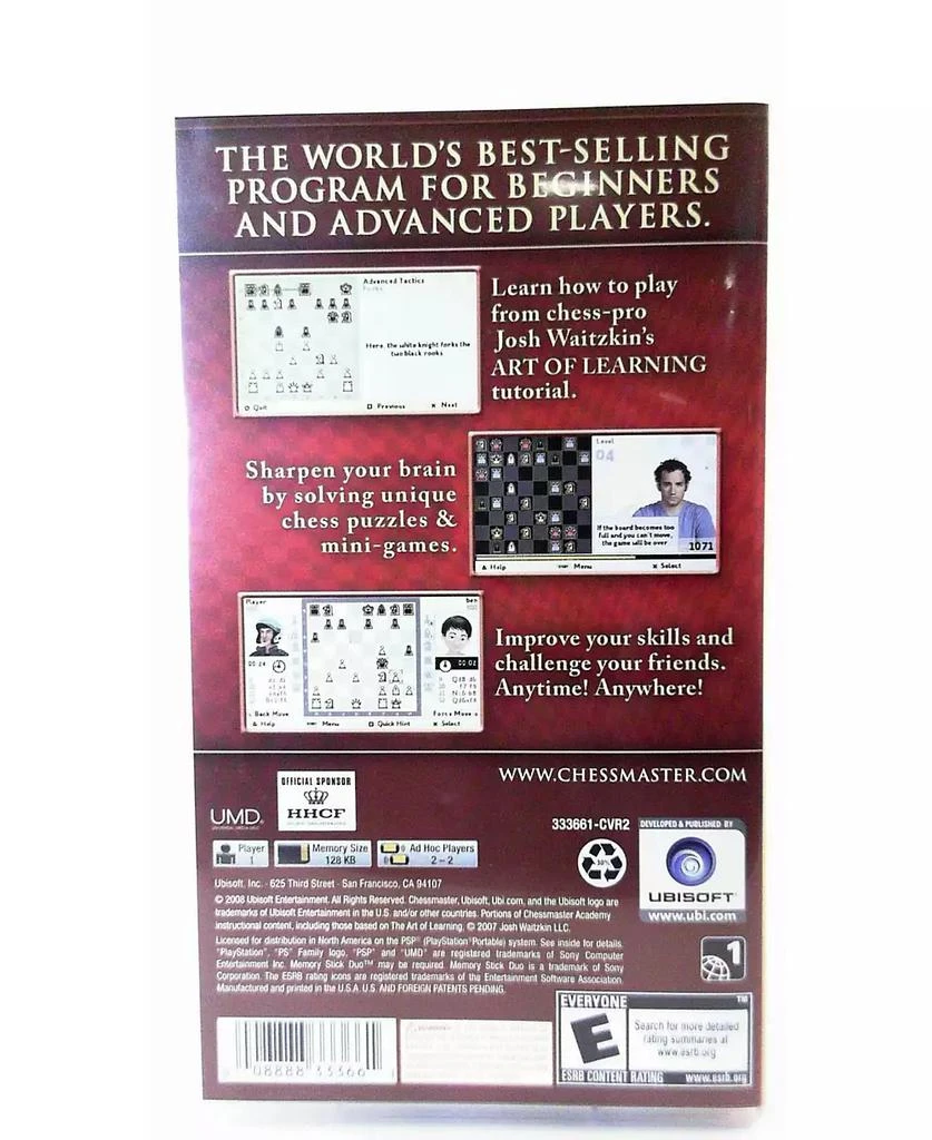 Ubisoft Chessmaster - PlayStation Portable 3