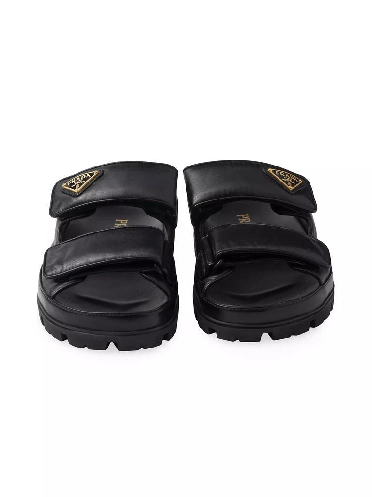 Prada Nappa Leather Slides 4