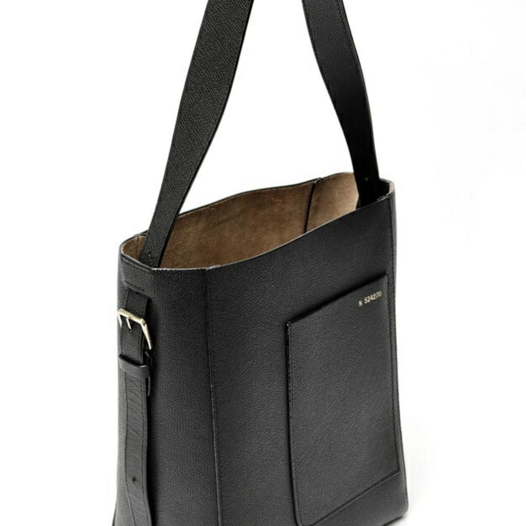 VALEXTRA Leather Shoulder Bag (Pre-Owned)