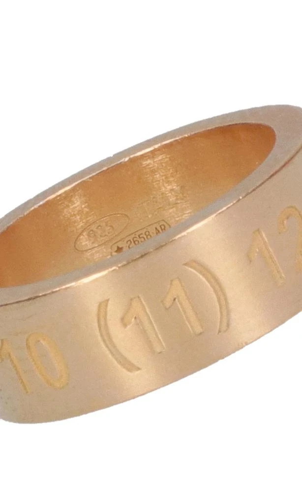 MAISON MARGIELA Maison Margiela Number Engraved Ring 3